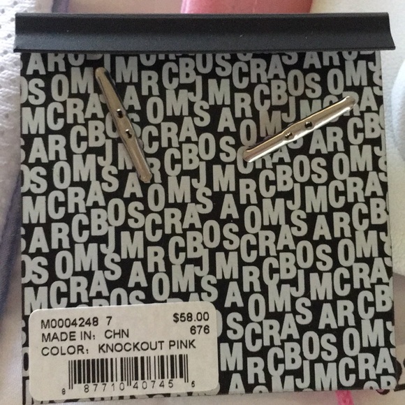 💯 Auth Marc Jacobs Pink Gold Right Hand Ring Sz 7 - Picture 4 of 4